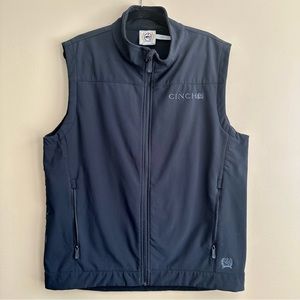 Men’s Black Cinch Windproof Insulated Vest